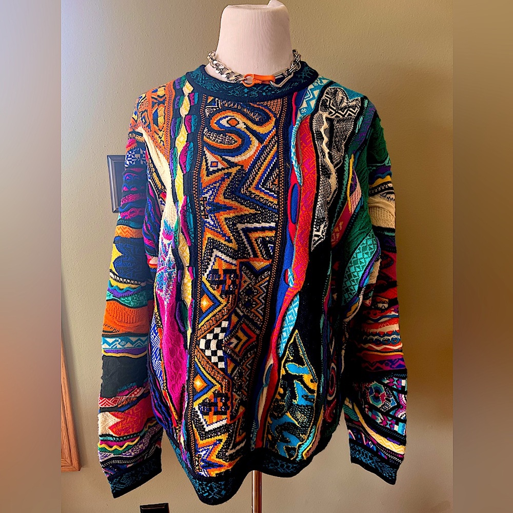 Vintage Coogi Sweater Men’s Large. Condition: Great